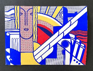 Modern Art Poster 1967 Limited Edition Print - Roy Lichtenstein Modern Art Poster 1967 Limited Edition Print - Roy Lichtenstein