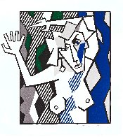 Nude in the Woods 1980- Huge Limited Edition Print by Roy Lichtenstein - 0
