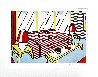 Red Lamps HS Limited Edition Print by Roy Lichtenstein - 2