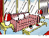 Red Lamps HS Limited Edition Print by Roy Lichtenstein - 5