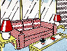 Red Lamps HS Limited Edition Print by Roy Lichtenstein - 0
