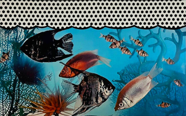 Save Our Planet Save Our Water Poster 1971 HS by Roy Lichtenstein