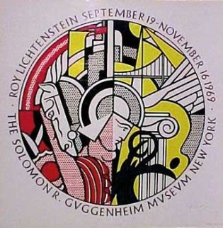 Guggenheim Museum Poster - 1969/ Limited Edition Print - Roy Lichtenstein