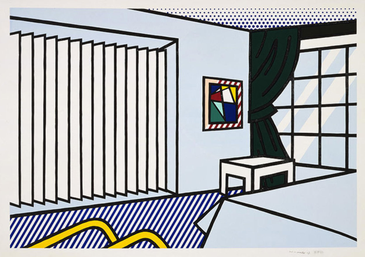 Bedroom 1991 Limited Edition Print by Roy Lichtenstein