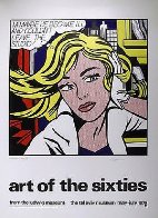 Art of the Sixties Silkscreen Poster 1979 39x55 Huge  Other by Roy Lichtenstein - 1