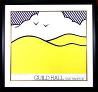 Guild Hall East Hampton Poster 1980 Limited Edition Print by Roy Lichtenstein - 1