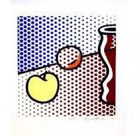 Still Life With Red Jar 1994 Limited Edition Print by Roy Lichtenstein - 1 Still Life With Red Jar 1994 Limited Edition Print by Roy Lichtenstein - 1