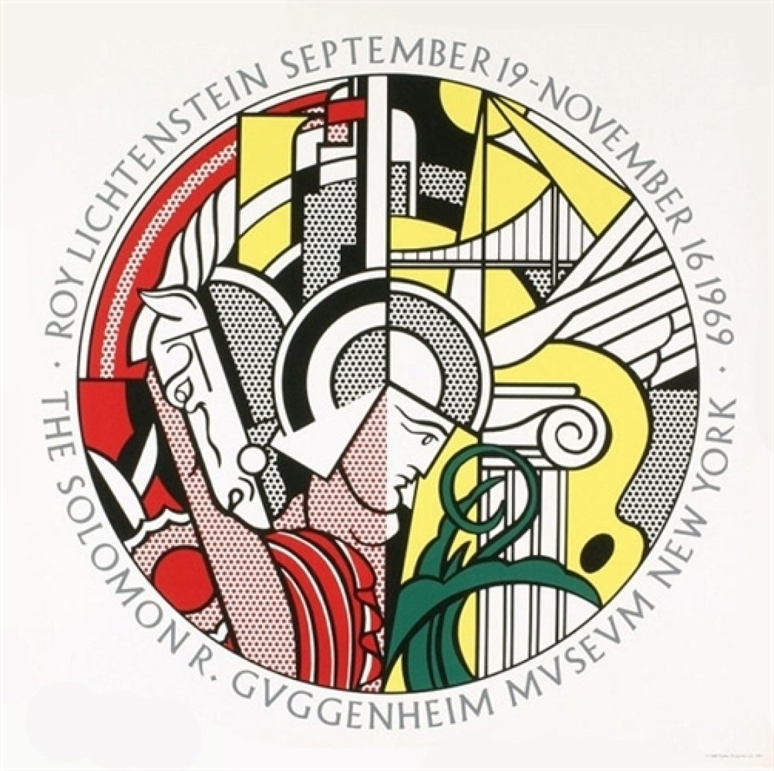 Solomon R. Guggenheim Museum 1969 Limited Edition Print by Roy Lichtenstein Solomon R. Guggenheim Museum 1969 Limited Edition Print by Roy Lichtenstein
