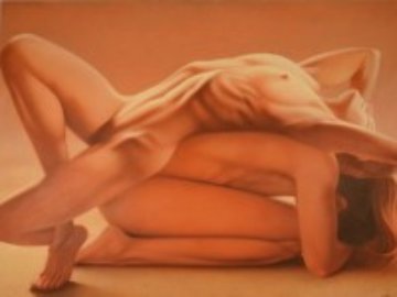 Paula 1990 30x40 Original Painting - Frank Licsko Paula 1990 30x40 Original Painting - Frank Licsko