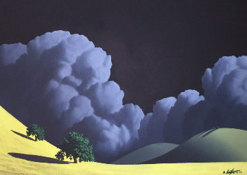 Rolling in II 2004 40x30 Original Painting - Adam Licsko Rolling in II 2004 40x30 Original Painting - Adam Licsko
