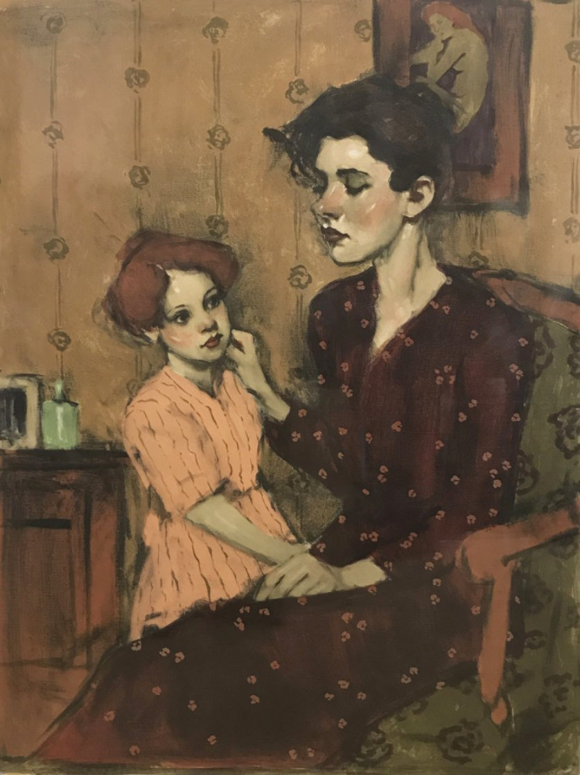 A Mother's Touch 2002 Limited Edition Print by Malcolm Liepke A Mother's Touch 2002 Limited Edition Print by Malcolm Liepke