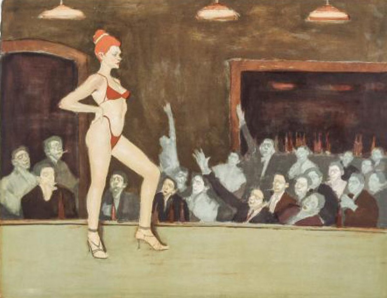 Night Out Limited Edition Print by Malcolm Liepke Night Out Limited Edition Print by Malcolm Liepke