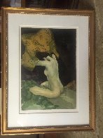 Seated Nude 1991 Limited Edition Print by Malcolm Liepke - 1 Seated Nude 1991 Limited Edition Print by Malcolm Liepke - 1