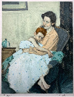 Mother And Child Limited Edition Print by Malcolm Liepke - 0 Mother And Child Limited Edition Print by Malcolm Liepke - 0