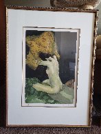 Seated Nude 1991 Limited Edition Print by Malcolm Liepke - 1 Seated Nude 1991 Limited Edition Print by Malcolm Liepke - 1