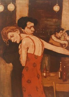 Last Dance 1999 Limited Edition Print - Malcolm Liepke Last Dance 1999 Limited Edition Print - Malcolm Liepke