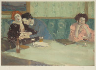 Looking Elsewhere 1993 Limited Edition Print by Malcolm Liepke - 1 Looking Elsewhere 1993 Limited Edition Print by Malcolm Liepke - 1