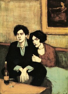 Alone Together 1999 Limited Edition Print - Malcolm Liepke
