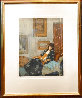 Woman Reading AP 1990 Limited Edition Print by Malcolm Liepke - 1