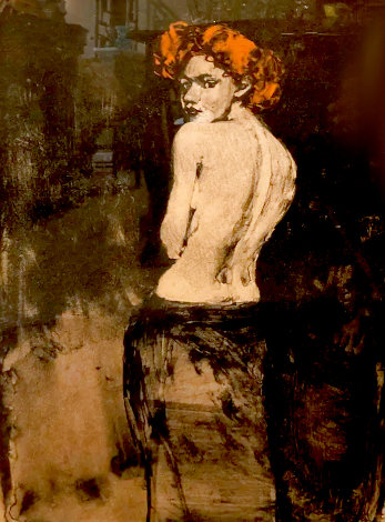 Looking Back 1999 Limited Edition Print - Malcolm Liepke