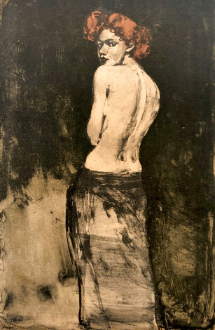 Looking Back 1999 Limited Edition Print - Malcolm Liepke