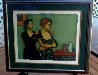 Helping with the Dress 1997 Limited Edition Print by Malcolm Liepke - 1