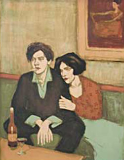 Alone Together 1999 Limited Edition Print - Malcolm Liepke Alone Together 1999 Limited Edition Print - Malcolm Liepke