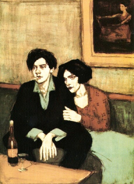 Alone Together 1999 Limited Edition Print by Malcolm Liepke