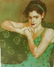 Pensive 2001 Limited Edition Print by Malcolm Liepke - 0