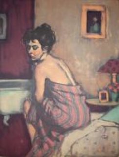Before the Bath 2000 Limited Edition Print - Malcolm Liepke Before the Bath 2000 Limited Edition Print - Malcolm Liepke