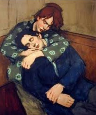 In Her Arms 2001 Limited Edition Print - Malcolm Liepke