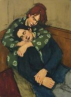 In her Arms AP 2001 Limited Edition Print by Malcolm Liepke - 0 In her Arms AP 2001 Limited Edition Print by Malcolm Liepke - 0