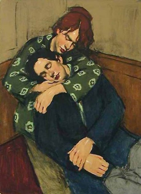 In her Arms AP 2001 Limited Edition Print by Malcolm Liepke