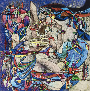 Ocean's Daughter 1997 Limited Edition Print - Jiang Li Ocean's Daughter 1997 Limited Edition Print - Jiang Li