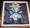 Pray 1987 50x48 Huge Painting Original Painting by Jiang Li - 1