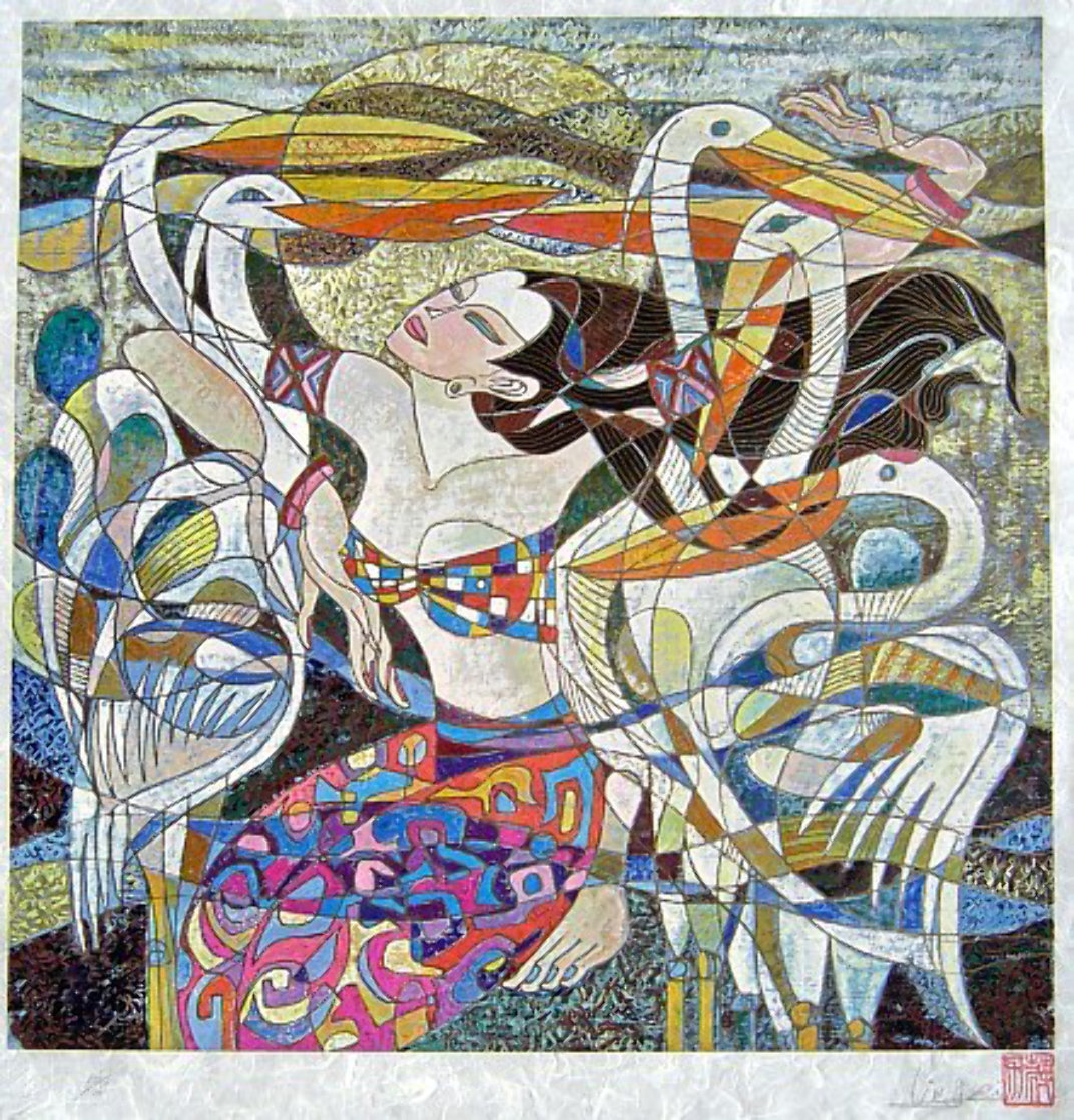 Solo Flight 1990 Limited Edition Print by Jiang Li Solo Flight 1990 Limited Edition Print by Jiang Li