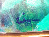 Jungle Scene 1989 51x62 Super Huge Original Painting by Gustav Likan - 4 Jungle Scene 1989 51x62 Super Huge Original Painting by Gustav Likan - 4