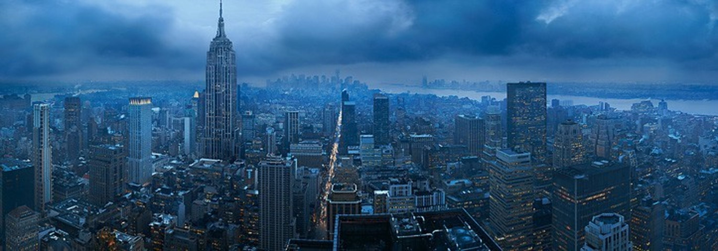 Gotham  New York 1.5M Huge Panorama by Peter Lik