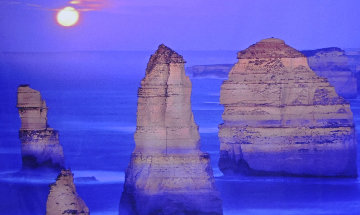 12 Apostles, Moonglow (Twelve Apostles Marine NP, Victoria) Panorama - Peter Lik 12 Apostles, Moonglow (Twelve Apostles Marine NP, Victoria) Panorama - Peter Lik