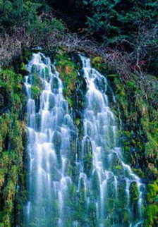 Sierra Cascades (Mossbrae Falls, California) Panorama - Peter Lik Sierra Cascades (Mossbrae Falls, California) Panorama - Peter Lik