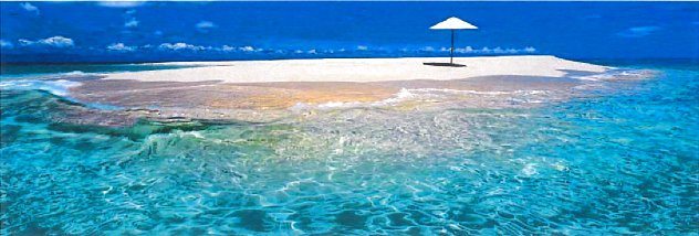 Imagine 1.5M - Huge - Upolu Cay, Queensland - Australia by Peter Lik