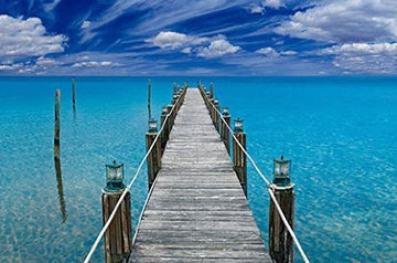 Tranquil Blue (Florida Keys) Panorama - Peter Lik Tranquil Blue (Florida Keys) Panorama - Peter Lik