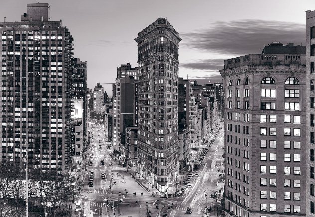 Iron 1M  - New York - NYC Panorama by Peter Lik