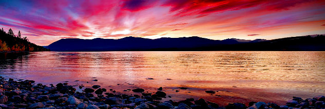 Crimson 1.5M - Huge - Glacier, Montana by Peter Lik
