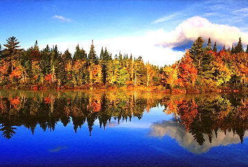 Fall Reflections Panorama - Peter Lik