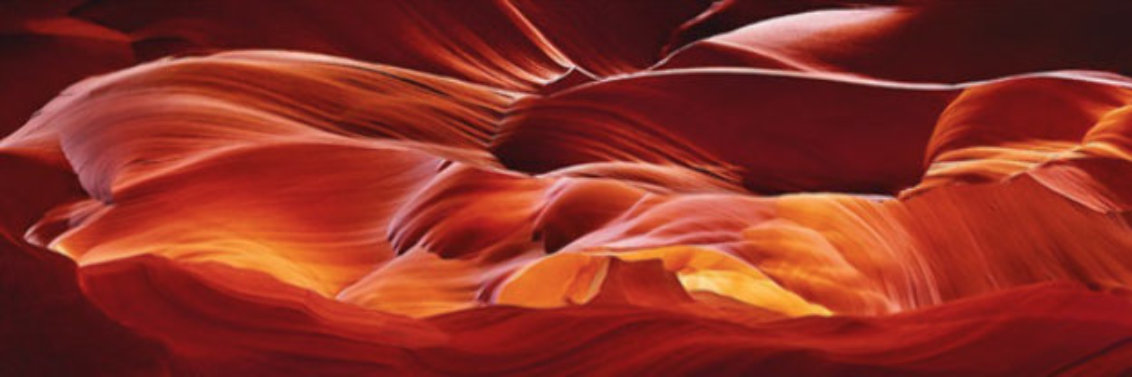 Crimson Tides 2.5M - Huge Mural Size - Arizona Panorama by Peter Lik