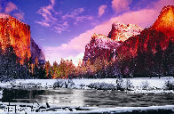 Icy Waters (Yosemite NP, California) 1.5M Huge! Panorama by Peter Lik - 0