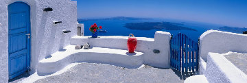 Santorini Terrace Panorama - Peter Lik Santorini Terrace Panorama - Peter Lik