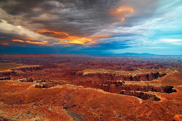 Creation 1.9M - Huge Mural Size - Canyonlands National Park, Utah Panorama by Peter Lik