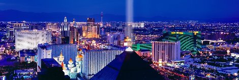 Desert Lights 1.5M - Huge - Las Vegas, Nevada Panorama - Peter Lik